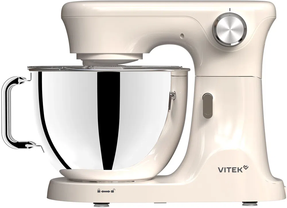 Миксер планетарный Vitek VT-PM0222 2000Вт бежевый