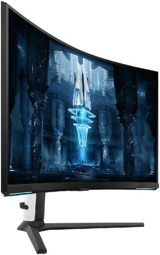 Монитор Samsung 32" Odyssey Neo G8 S32BG850NMXUE белый VA LED 16:9 HDMI полуматовая HAS Piv 1000000:1 350cd 178гр/178гр 3840x2160 240Hz FreeSync Premium Pro DP 4K USB 8.9кг