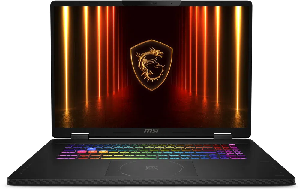 Ноутбук MSI Crosshair 18 HX AI A2XWGKG-012US Core Ultra 9 275HX 32Gb SSD1Tb NVIDIA GeForce RTX 5070 8Gb 18" IPS QHD+ (2560x1600) Windows 11 Home Multi Language black WiFi BT Cam (9S7-184111-045)