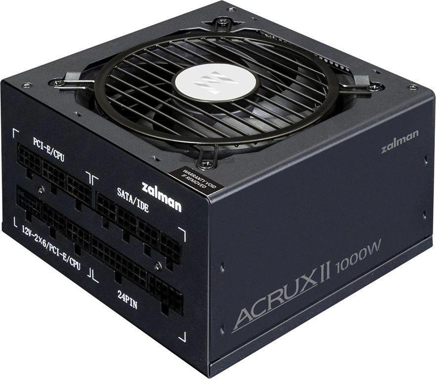 Блок питания Zalman ATX 1000W ZM1000-ARX2 80+ platinum (20+4pin) APFC 120mm fan 12xSATA Cab Manag RTL