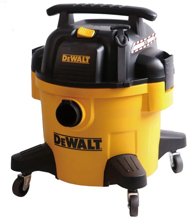 Строительный пылесос DeWalt DXV23PLPTA 1150Вт (уборка: сухая/влажная/выдув/сбор воды) желтый
