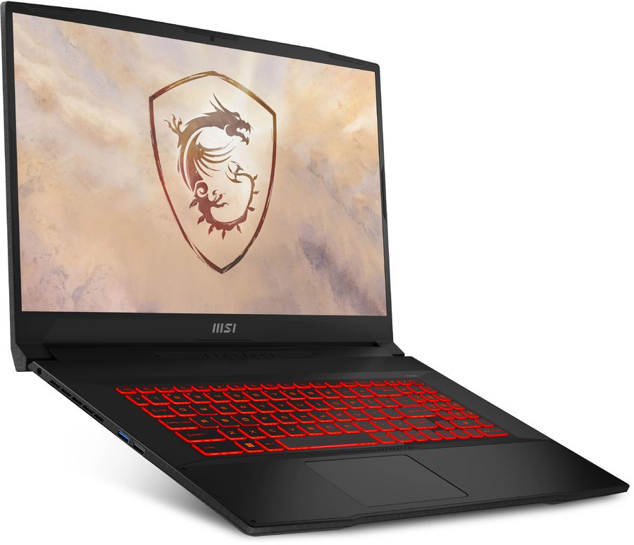 Ноутбук MSI Katana 17 B13UCR-1612XRU Core i5 13420H 16Gb SSD1Tb NVIDIA GeForce RTX 3050 4Gb 17.3" IPS FHD (1920x1080) FreeDOS black WiFi BT Cam (9S7-17L541-1612)