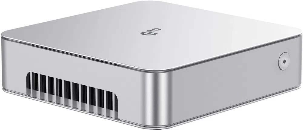 Неттоп Acer Gadget E10 ERBox X Ryzen 7 H 255 (3.8) 16Gb SSD512Gb 780M Windows 11 Pro 2x2.5GbitEth WiFi BT 120W серебристый