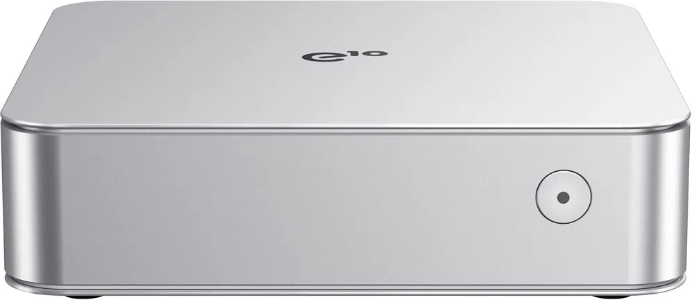 Неттоп Acer Gadget E10 ERBox X Ryzen 7 H 255 (3.8) 16Gb SSD512Gb 780M Windows 11 Pro 2x2.5GbitEth WiFi BT 120W серебристый