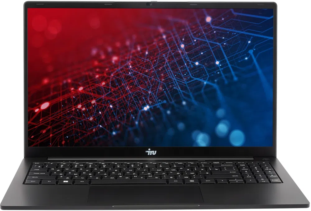 Ноутбук IRU Strato 15ALID5 Core i5 13420H 16Gb SSD512Gb Intel UHD Graphics 15.6" IPS FHD (1920x1080) FreeDOS black WiFi BT Cam 6000mAh (2148031)