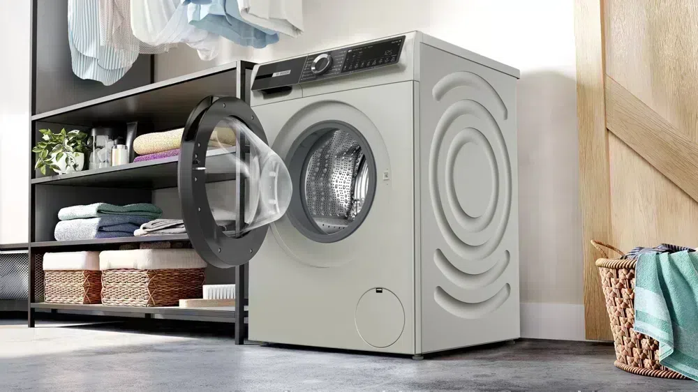 Стиральная машина Bosch Serie 6 WGK264ZXME пан.англ. загр.фронтальная макс.:11кг серый