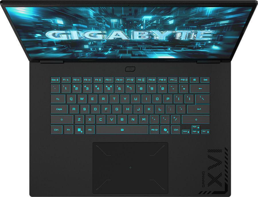 Ноутбук Gigabyte Gaming A16 Pro Core 7 240H 32Gb SSD1Tb NVIDIA GeForce RTX5080 16Gb 16" IPS WUXGA (2560x1600) без ОС black WiFi BT Cam (DYHG5KZCC4SD)