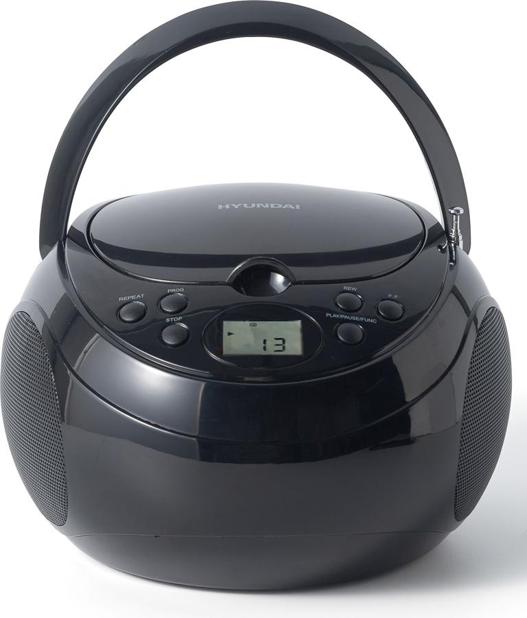 Аудиомагнитола Hyundai H-CD3301 черный 4Вт CD CDRW MP3 FM(dig)