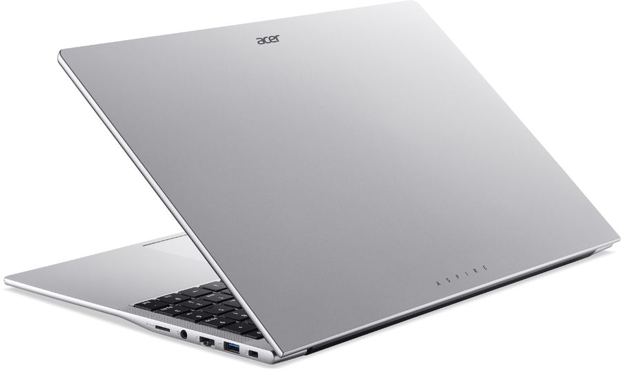 Ноутбук Acer Aspire Lite AL16-54P-59ZA Core 5 120U 32Gb SSD512Gb Intel Graphics 16" IPS WUXGA (1920x1200) без ОС silver WiFi BT Cam 5100mAh (NX.DJ8CD.001)