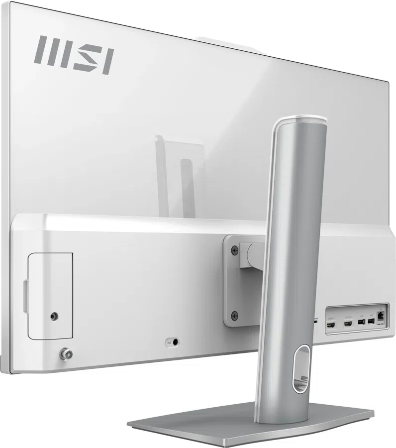 Моноблок MSI Modern AM272P 1M-675XRU 27" Full HD Core 5 120U (1.4) 16Gb SSD512Gb Graphics без ОС GbitEth WiFi BT 120W клавиатура мышь Cam белый 1920x1080