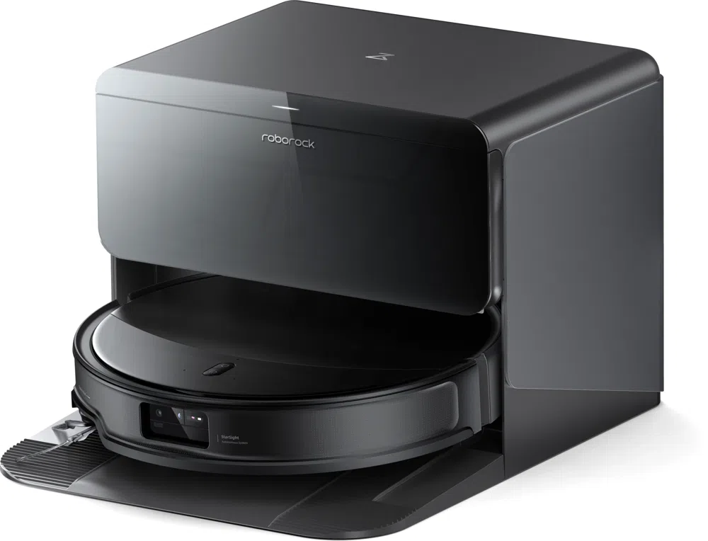 Пылесос-робот Roborock Saros 10Rr refill & drainage 66Вт черный