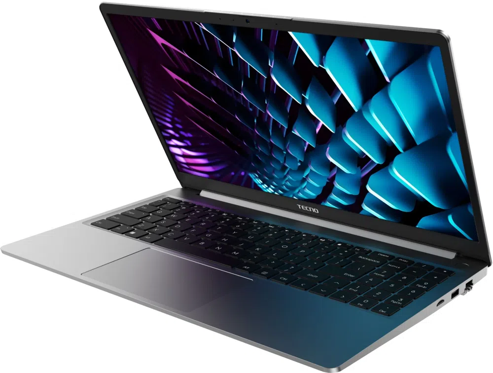 Ноутбук Tecno MegaBook K15SDA Ryzen 5 7430U 16Gb SSD512Gb AMD Radeon Graphics 15.6" IPS FHD (1920x1080) Windows 11 Home grey WiFi BT Cam 6060mAh (71005000257)