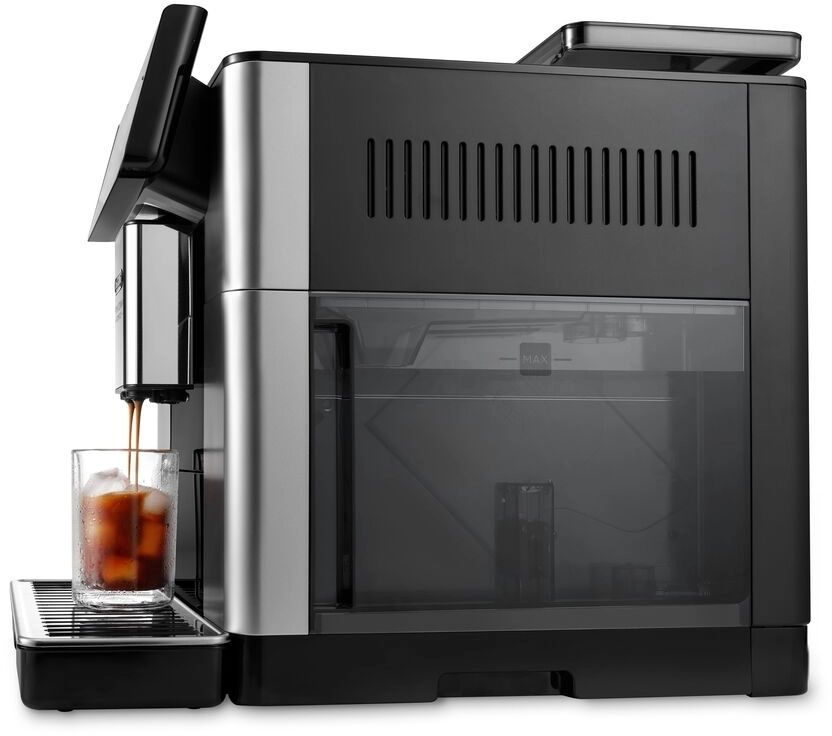 Кофемашина Delonghi Primadonna Aromatic ECAM630.55.SM 1450Вт черный/серебристый