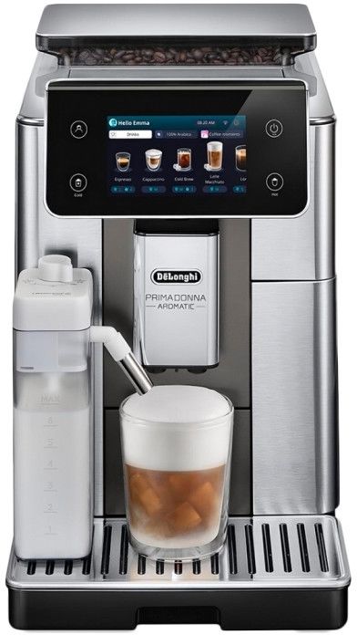 Кофемашина Delonghi ECAM630.75.TM 1450Вт черный/серебристый