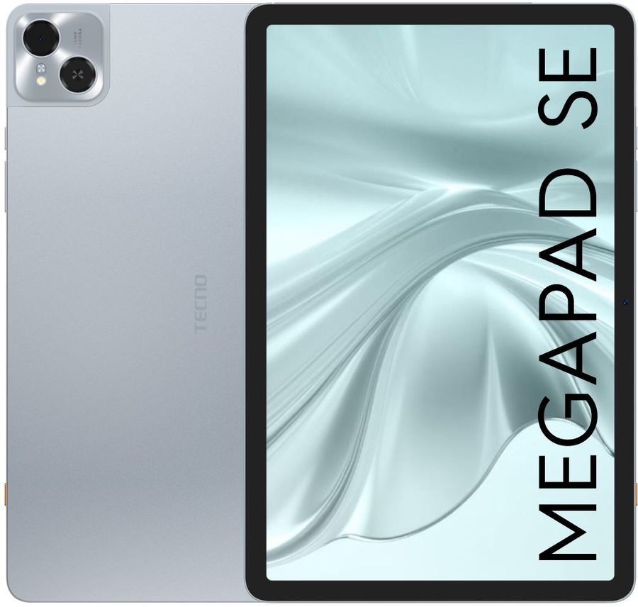 Планшет Tecno MegaPad 11 SE T1102W 685 (2.8) 8C RAM4Gb ROM128Gb 10.95" IPS 1920x1200 Android 15 голубой 8Mpix 5Mpix BT WiFi microSD 1Tb 8000mAh 1776hrs