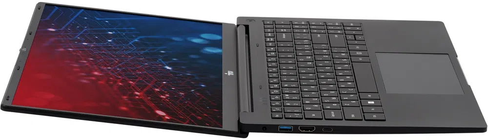 Ноутбук IRU Strato 15ALID5 Core i7 13620H 16Gb SSD512Gb Intel UHD Graphics 15.6" IPS FHD (1920x1080) Windows 11 Pro black WiFi BT Cam 6000mAh (2150076)