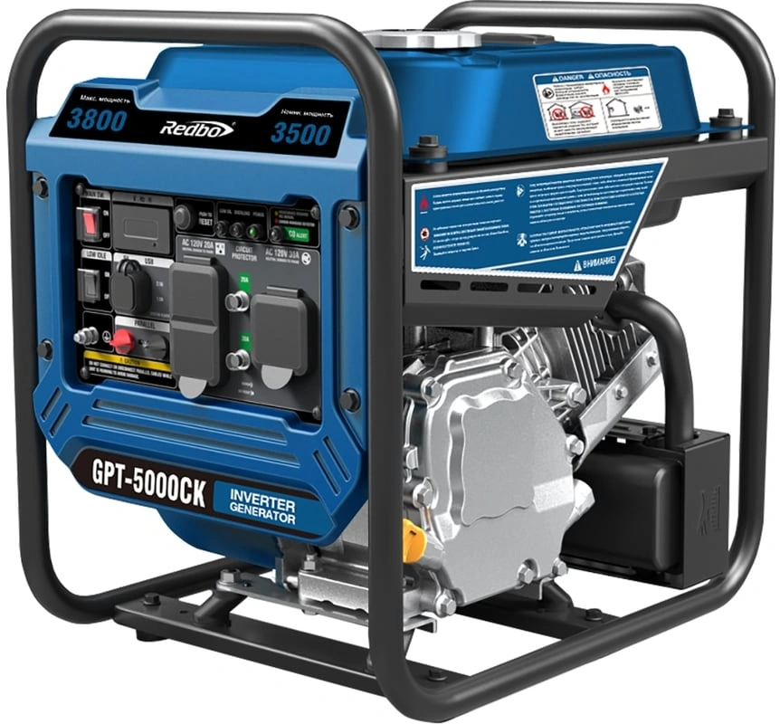 Генератор Redbo GPT-5000CK 3.8кВт