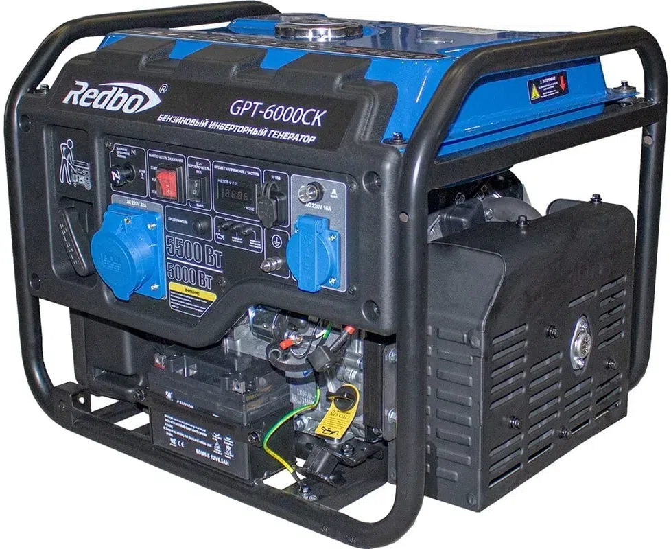 Генератор Redbo GPT-6000CK 5.5кВт