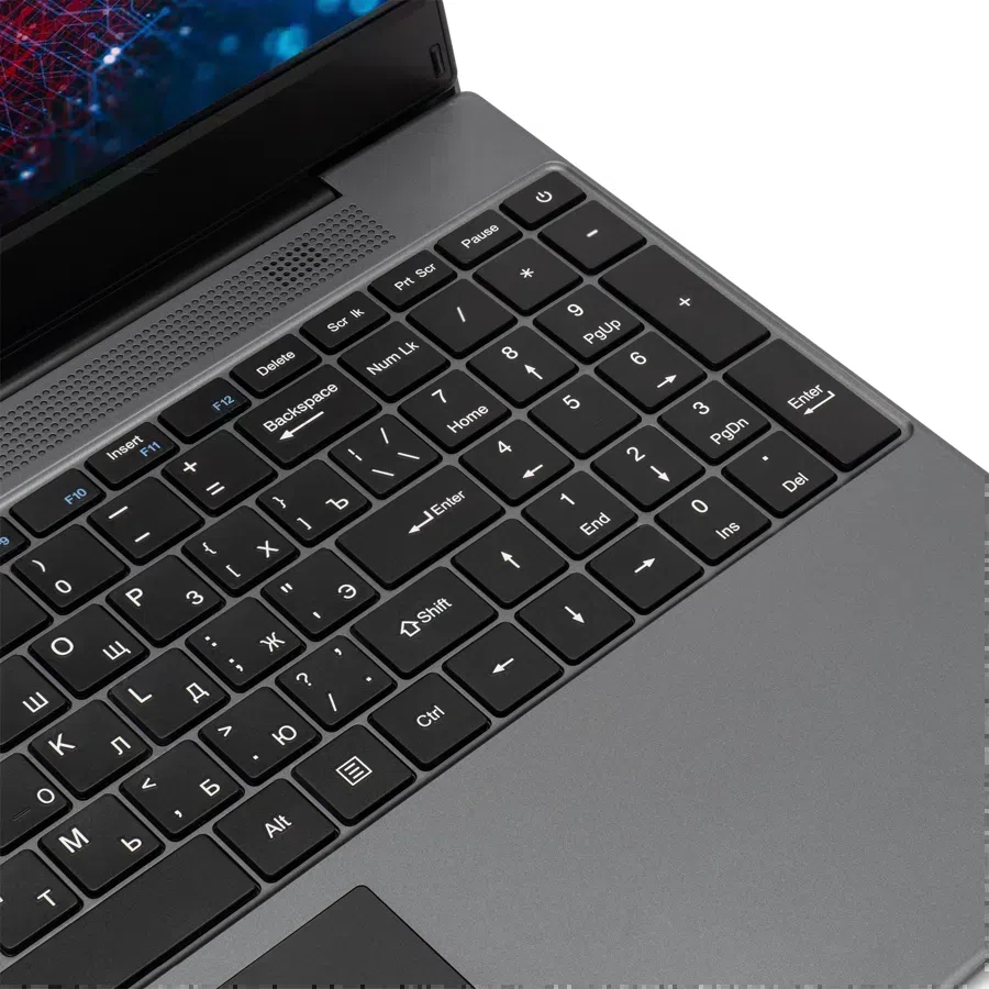 Ноутбук IRU Tactio 15PHR Ryzen 5 7430U 8Gb SSD256Gb AMD Radeon Graphics 15.6" IPS FHD (1920x1080) Windows 11 Pro 64 black WiFi BT Cam 4000mAh (2150145)