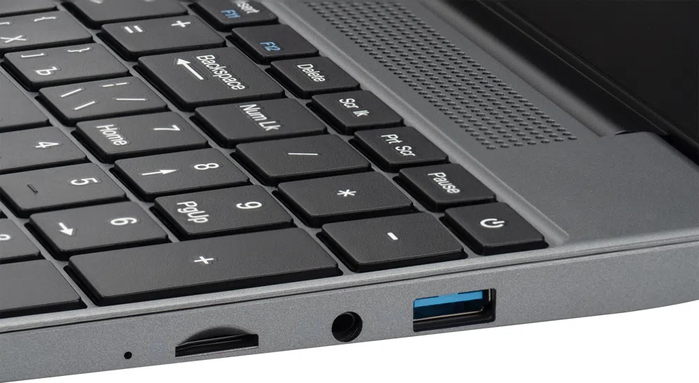 Ноутбук IRU Tactio 15PHR Ryzen 5 7430U 16Gb SSD512Gb AMD Radeon Graphics 15.6" IPS FHD (1920x1080) Windows 11 Pro 64 black WiFi BT Cam 4000mAh (2150148)