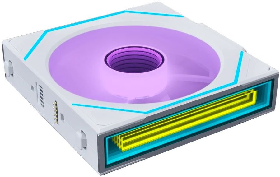 Вентилятор для корпуса Lian-Li Uni Fan SL-INF Wireless 120 Reverse ARGB 120х122.1x28 белый 4-pin 32.2дБ (G99.12RSLIN1W1W.R0) Ret