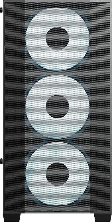 Корпус Accord ACC-195M черный без БП mATX 8x120mm 2xUSB2.0 1xUSB3.0 audio bott PSU