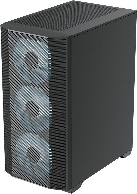 Корпус Accord ACC-195M черный без БП mATX 8x120mm 2xUSB2.0 1xUSB3.0 audio bott PSU