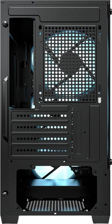 Корпус Accord ACC-195M черный без БП mATX 8x120mm 2xUSB2.0 1xUSB3.0 audio bott PSU