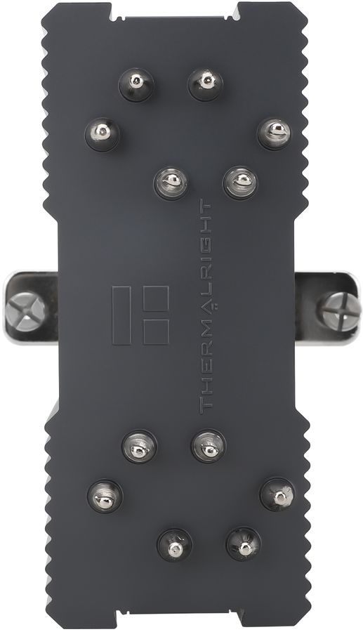 Устройство охлаждения(кулер) Thermalright Burst Assassin 120 ARGB Soc-AM5/AM4/1200/1700/1851 серебристый/черный 4-pin 25.6dB Al+Cu 510gr Ret (BA120-ARGB)
