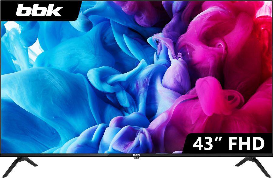 Телевизор LED BBK 43" 43LEM-1037/FTS2C (B) черный FULL HD 50Hz DVB-T2 DVB-C DVB-S2 USB (RUS)