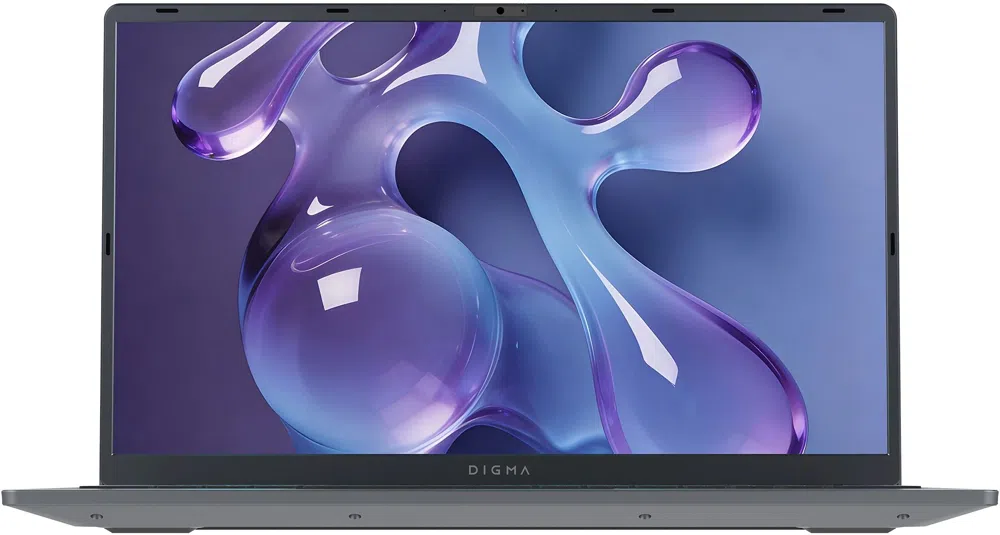 Ноутбук Digma Nova Ryzen 5 3500U 16Gb SSD512Gb AMD Radeon Vega 8 15.6" IPS FHD (1920x1080) Windows 11 Pro grey WiFi BT Cam 6000mAh (DN15R5-ADXW11)