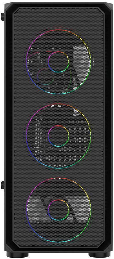 Корпус Bloody CC-126 черный без БП ATX 8x120mm 2xUSB2.0 1xUSB3.0 audio bott PSU