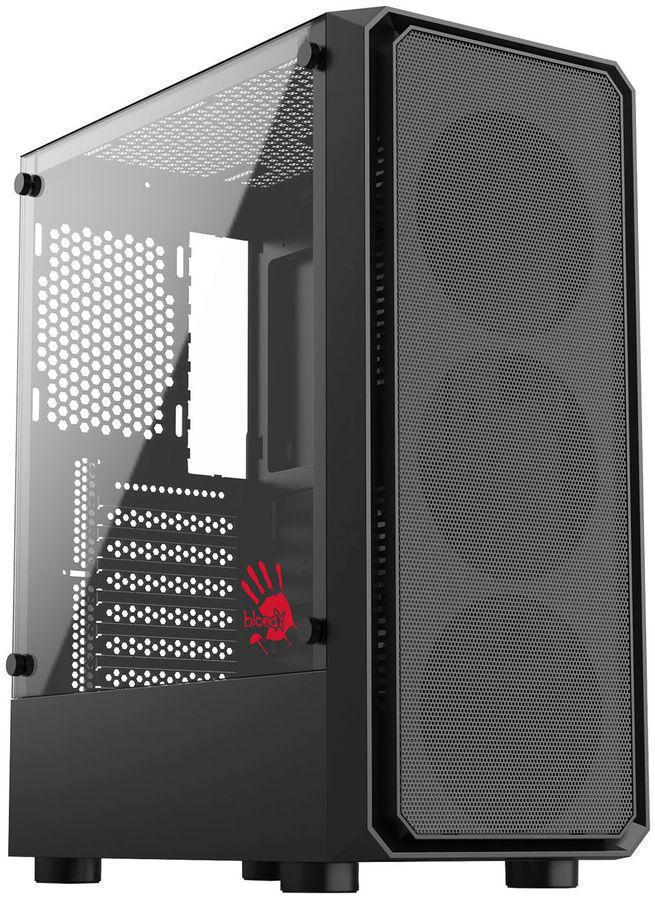 Корпус Bloody CC-126 черный без БП ATX 8x120mm 2xUSB2.0 1xUSB3.0 audio bott PSU