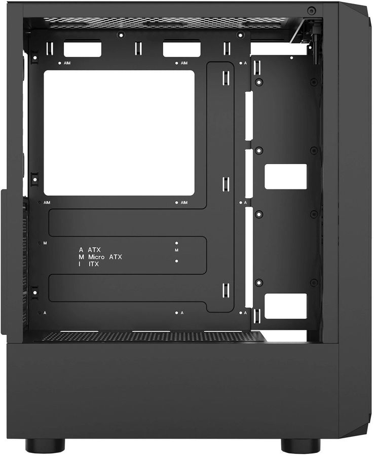 Корпус Bloody CC-126 черный без БП ATX 8x120mm 2xUSB2.0 1xUSB3.0 audio bott PSU