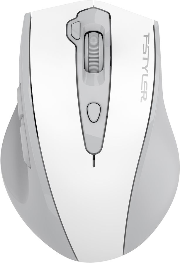 Мышь A4Tech Fstyler FG55S Plus белый оптическая 3200dpi беспров. USB 7but