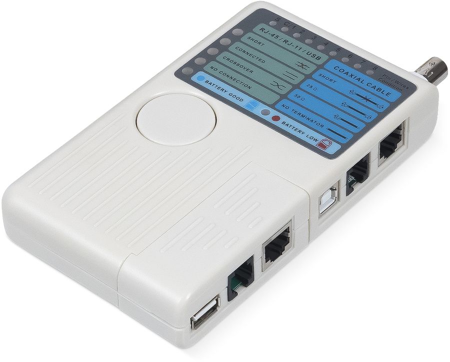 Тестер кабельный Cabeus HT-588CT белый