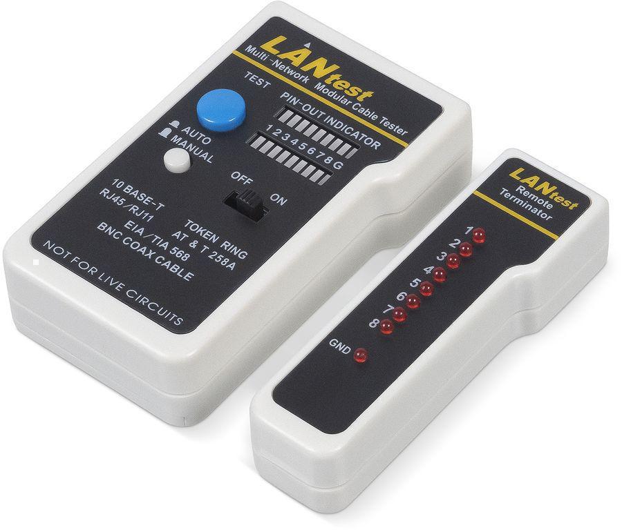 Тестер кабельный Cabeus HT-519CT белый