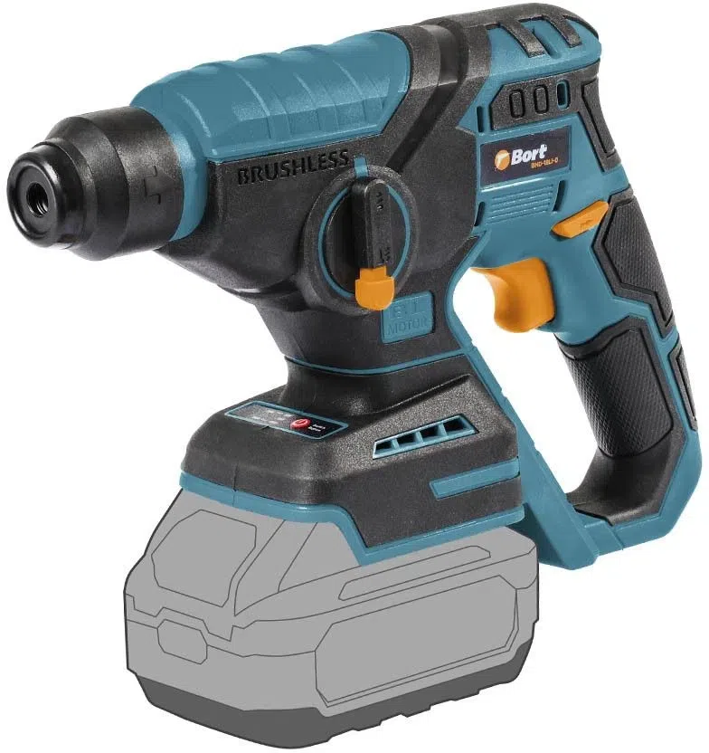 Перфоратор Bort BHD-18LI-0 патрон:SDS-plus уд.:1.7Дж 500Вт аккум.