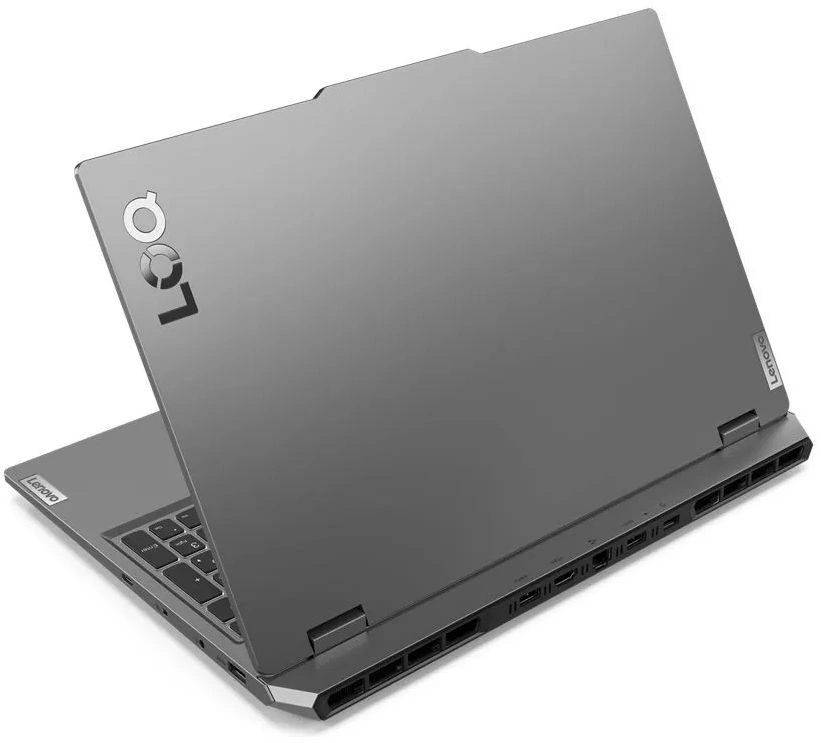Ноутбук Lenovo LOQ 15ARP9 Ryzen 5 7235HS 16Gb SSD512Gb NVIDIA GeForce RTX4050 6Gb 15.6" IPS FHD (1920x1080) без ОС grey WiFi BT Cam (83JC00LBRK)