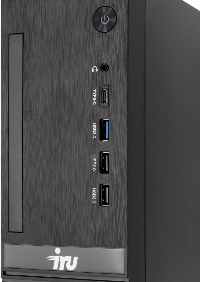 ПК IRU 310SC SFF i3 12100 (3.3) 8Gb SSD256Gb UHDG 730 Windows 11 Pro GbitEth 200W черный (2152519)