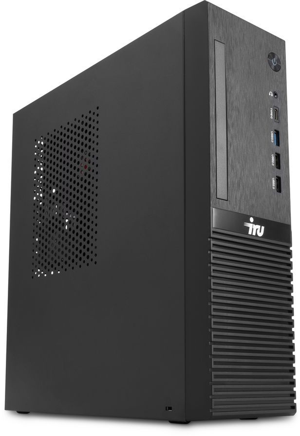 ПК IRU 310SC SFF i3 12100 (3.3) 8Gb SSD256Gb UHDG 730 Windows 11 Pro GbitEth 200W черный (2152519)