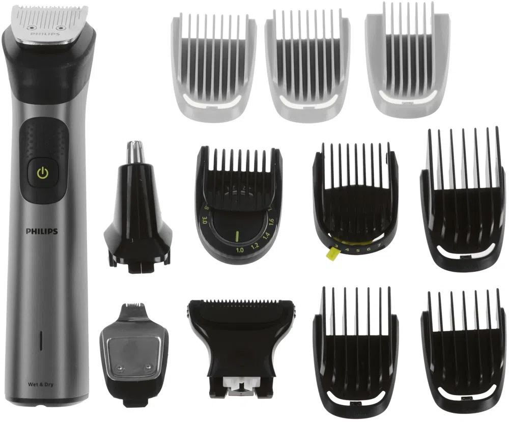 Триммер Philips Series 7000 MG7920/15 черный 5Вт (насадок в компл:11шт)