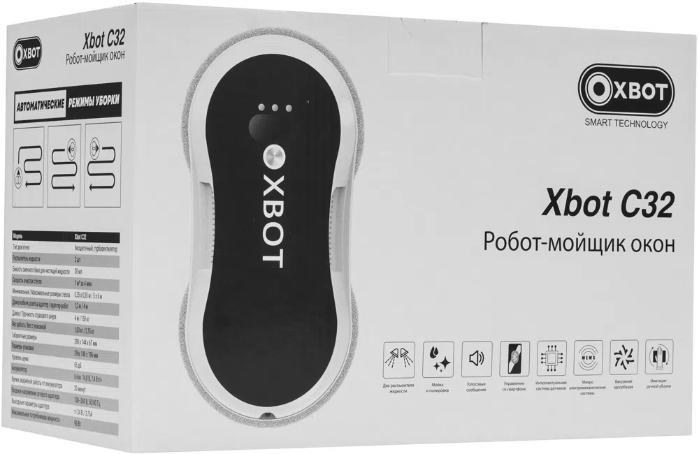 Мойщик окон Xbot С32 пит.:от сети черный