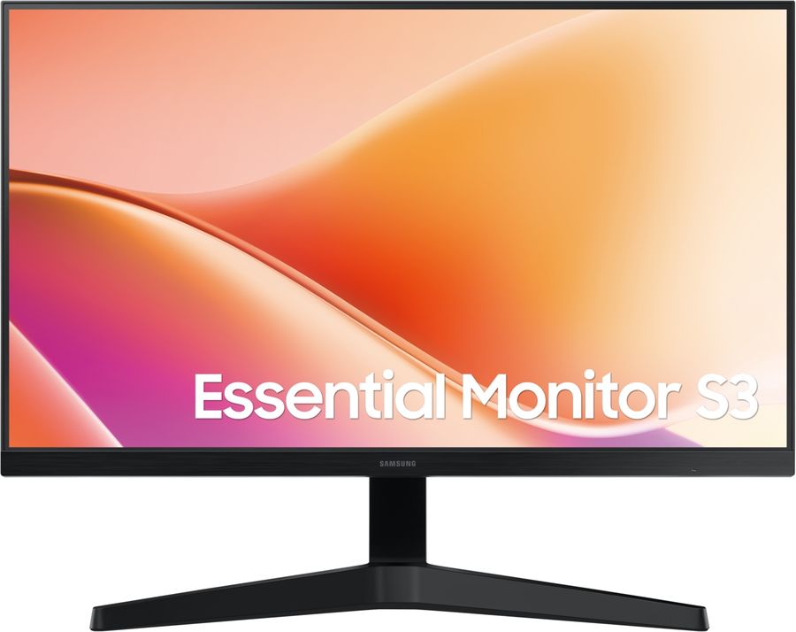 Монитор Samsung 24" Essential S3 S24F330EAIXCI черный VA LED 16:9 HDMI матовая 250cd 178гр/178гр 1920x1080 100Hz VGA FHD 2.8кг