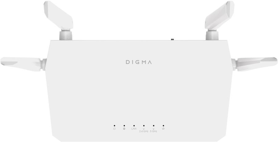 Роутер беспроводной Digma DWR-AC1203 10/100/1000BASE-TX