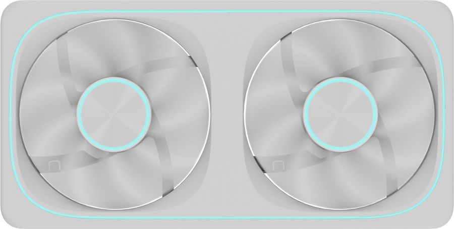 Вентилятор для корпуса Formula Air Fusion 2 Reverse ARGB 120х120x28 белый 4-pin 39.11дБ (упак.:2шт) (AIR FUSION 2 WH REVERSE) Ret