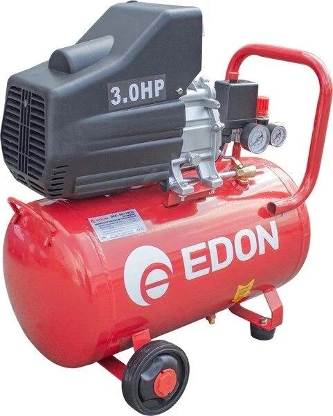 Компрессор поршневой Edon OAC-50/1800 масляный 207л/мин 50л 1800Вт красный