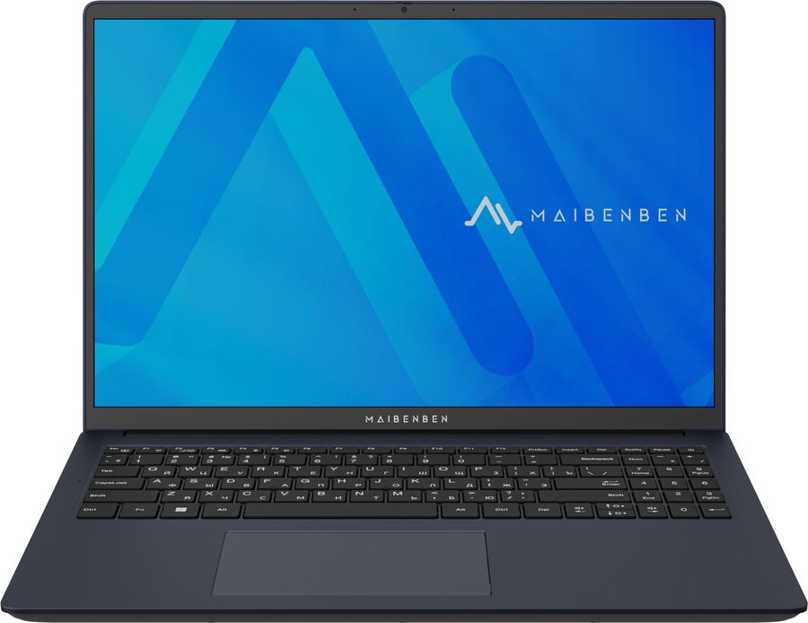 Ноутбук Maibenben M657 Ryzen 7 5825U 8Gb SSD512Gb AMD Radeon Graphics 16" IPS FHD+ (1920x1200) Linux blue WiFi BT Cam 3896mAh (M657FSB0LURE3)