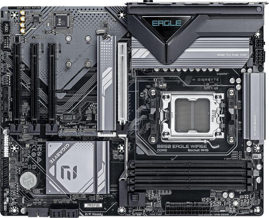 Материнская плата Gigabyte B850 EAGLE WIFI6E Socket AM5 AMD B850 4xDDR5 ATX AC`97 8ch(7.1) GbLAN RAID+HDMI+DP