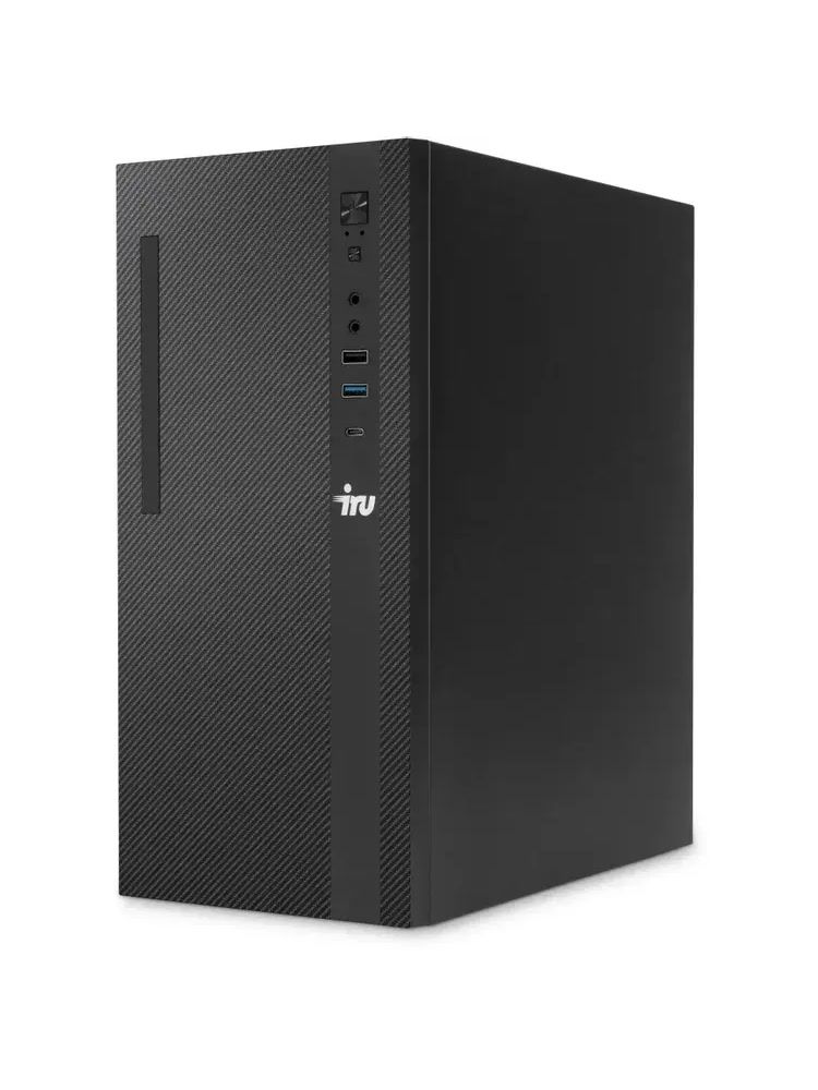 ПК IRU Planio 310H6SC MT i3 12100F (3.3) 16Gb SSD512Gb GT610 2Gb Windows 11 Pro GbitEth 400W черный (2153495)